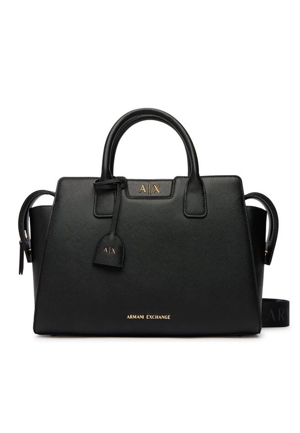 Torebka Armani Exchange. Kolor: czarny