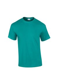 GILDAN - Ultra Bawełniana Koszulka Unisex Dla Dorosłych. Kolor: zielony. Materiał: bawełna. Sport: turystyka piesza #1