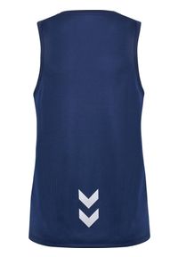 Damski tank top Hummel. Kolor: niebieski. Materiał: materiał. Sport: bieganie #2