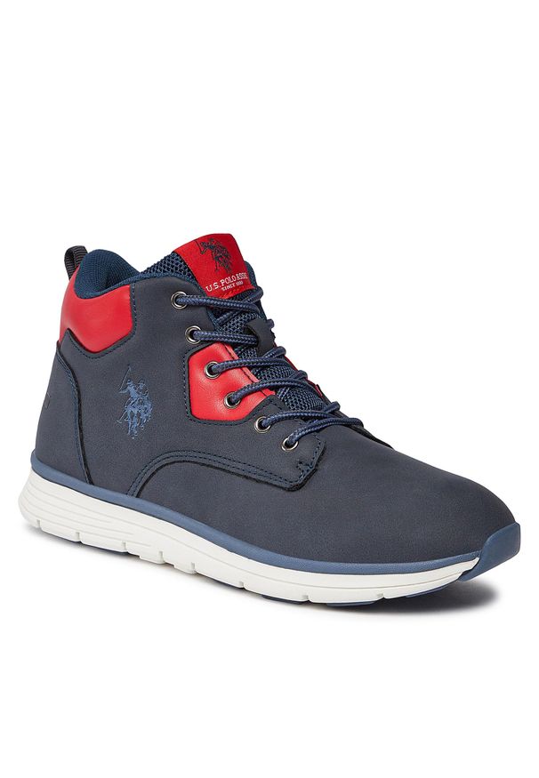 Sneakersy U.S. Polo Assn. KREED001 Dbl. Kolor: niebieski