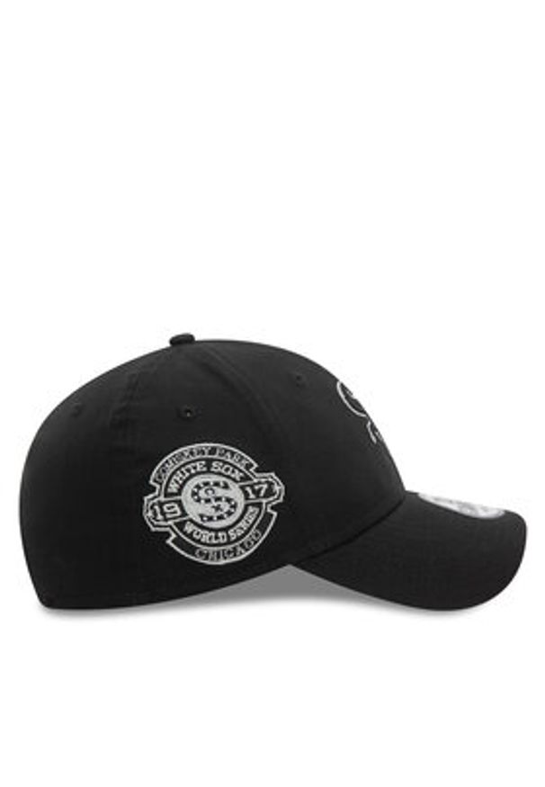 New Era Czapka z daszkiem Seasonal World Series Chicago White Sox 9FORTY 60580831 Czarny. Kolor: czarny. Materiał: materiał, bawełna
