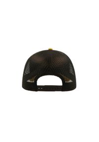ATLANTIS - 5panelowa Czapka Trucker Rapper Cotton. Kolor: czarny, wielokolorowy, żółty