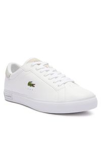 Lacoste Sneakersy Powercourt Logo 747SMA0082 Biały. Kolor: biały #2