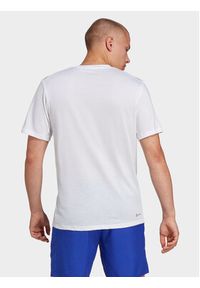 Adidas - adidas Koszulka techniczna Train Essentials IC7423 Biały Regular Fit. Kolor: biały. Materiał: syntetyk #3