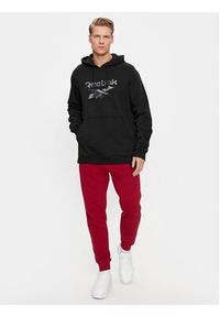 Reebok Bluza RI Modern Camo HS7389 Czarny Regular Fit. Kolor: czarny. Materiał: syntetyk, bawełna