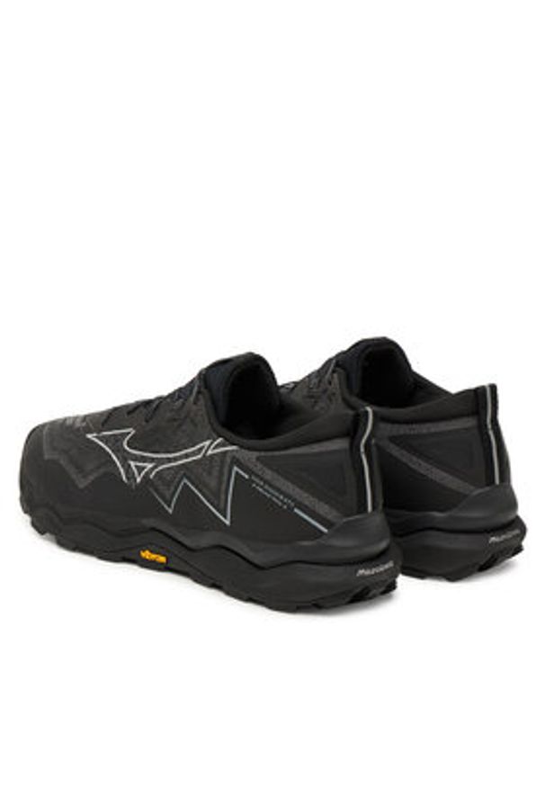 Mizuno Buty do biegania Wave Daichi 9 Gtx J1GJ2556 Czarny. Kolor: czarny. Materiał: skóra. Model: Mizuno Wave