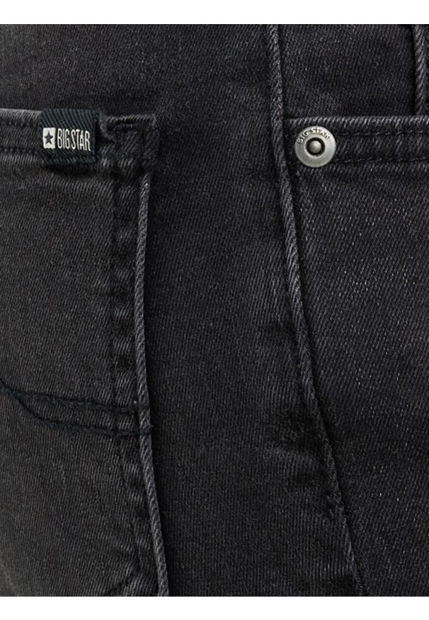 Big-Star - Jeansy damskie ciemnoszare Maggie 992. Okazja: na co dzień. Kolor: szary. Sezon: jesień. Styl: casual