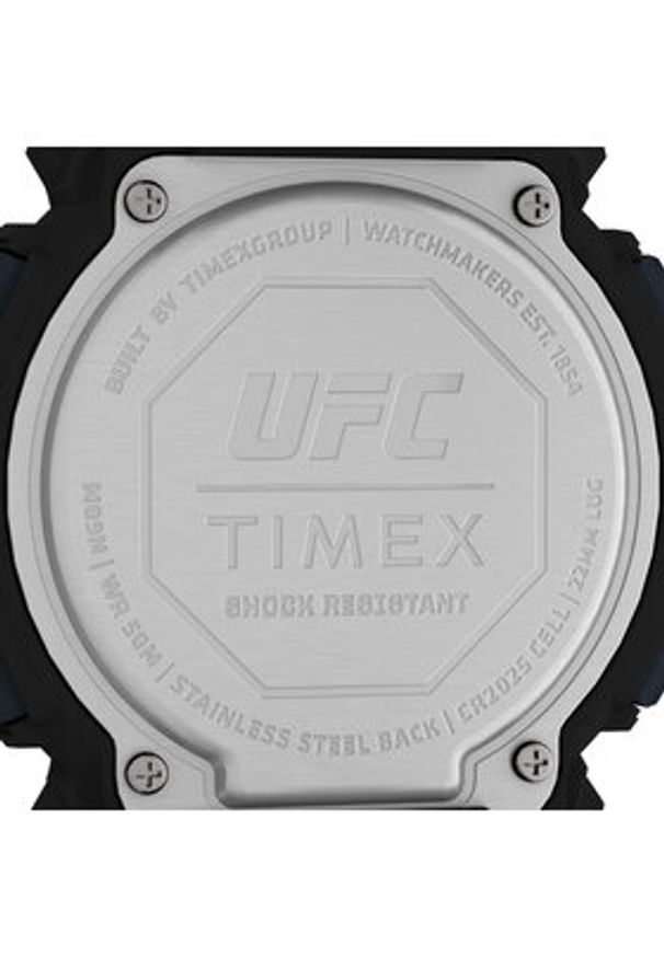 Timex Zegarek UFC Striker TW5M53400 Czarny. Kolor: czarny
