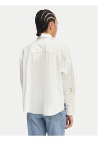 Weekend Max Mara Koszula Fonte 2615111022 Kremowy Relaxed Fit. Kolor: kremowy. Materiał: bawełna #3
