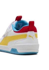 Tenisówki Puma Model Puma Multiflex 2 Color V P Kolor Biały. Kolor: biały, wielokolorowy, żółty. Materiał: syntetyk, tkanina. Sport: turystyka piesza
