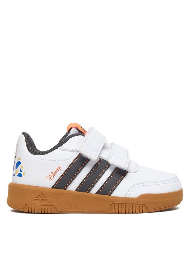 Adidas - Sneakersy adidas. Kolor: biały. Wzór: motyw z bajki