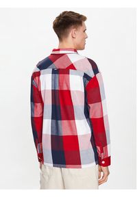 Tommy Jeans Koszula DM0DM16344 Czerwony Regular Fit. Kolor: czerwony. Materiał: bawełna