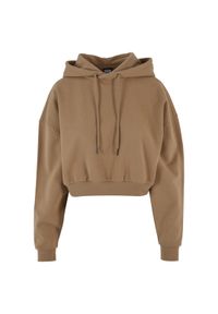 Bluza damska z kapturem Urban Classics. Typ kołnierza: kaptur. Kolor: beżowy #1