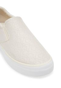 Calvin Klein Tenisówki Vulc Slip On - Jacq HW0HW02411 Écru. Zapięcie: bez zapięcia. Materiał: skóra #6