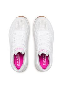 skechers - Skechers Sneakersy Stand On Air 310024L/WHP Biały. Kolor: biały. Materiał: skóra #3
