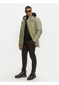 Moose Knuckles Kurtka puchowa M32MP261SX Beżowy Regular Fit. Kolor: beżowy. Materiał: bawełna #7