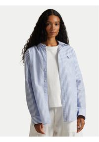 Polo Ralph Lauren Koszula 211971514503 Błękitny Classic Fit. Typ kołnierza: polo. Kolor: niebieski. Materiał: bawełna #1