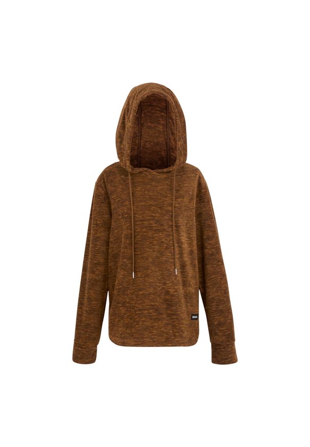 Regatta - Bluza Z Kapturem Damska Mayse. Typ kołnierza: kaptur. Kolor: brązowy. Styl: sportowy. Sport: turystyka piesza