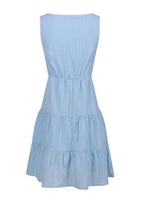 Regatta Sukienka letnia Zariah RWD060 Błękitny Regular Fit. Kolor: niebieski. Materiał: bawełna. Sezon: lato