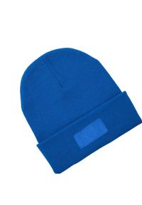 STAMINA - Bulnes Beanie. Kolor: niebieski