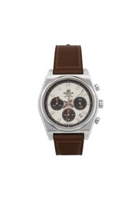 Casio Zegarek Edifice EFB-730L-7AVUEF Srebrny. Kolor: srebrny. Materiał: skóra #1