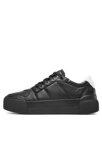 Vic Matié Sneakersy 1D8002U V02BLKT284 Czarny. Kolor: czarny. Materiał: skóra #6