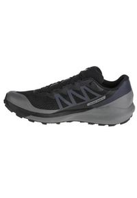 salomon - Buty do biegania męskie Salomon Sense Ride 4 Gtx. Kolor: czarny. Materiał: materiał, tkanina, syntetyk. Szerokość cholewki: normalna