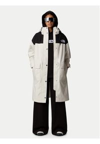 The North Face Parka Reign On NF0A8BCJ Écru Loose Fit. Materiał: syntetyk