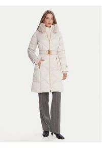 Marciano Guess Płaszcz zimowy 5BGL38 7374A Beżowy Regular Fit. Kolor: beżowy. Materiał: syntetyk. Sezon: zima #5
