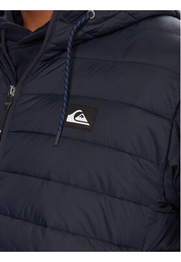 Quiksilver Kurtka przejściowa Scaly Hood EQYJK04189 Granatowy Regular Fit. Kolor: niebieski. Materiał: syntetyk