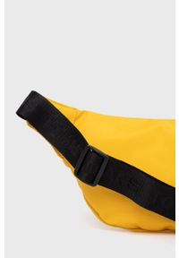 Tommy Jeans nerka kolor żółty. Kolor: żółty. Materiał: włókno, materiał. Wzór: nadruk