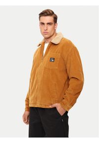 Quiksilver Kurtka przejściowa DNA Sherpa Harrington EQYJK04064 Beżowy Regular Fit. Kolor: beżowy. Materiał: bawełna