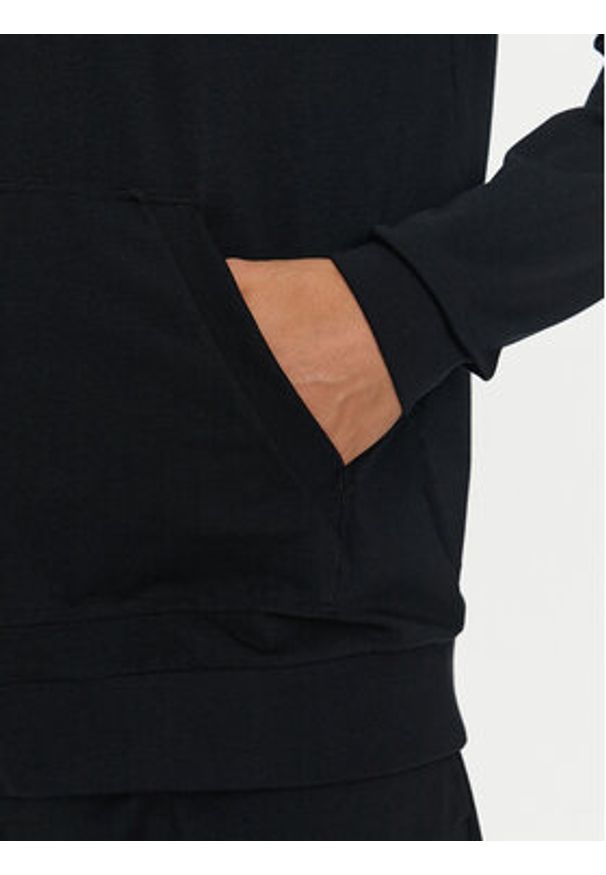 Hugo Bluza 50518700 Czarny Relaxed Fit. Kolor: czarny. Materiał: bawełna