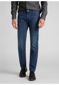 Lee - MĘSKIE SPODNIE JEANSOWE LEE DAREN ZIP FLY MID WASH SIDNEY L707SGSI