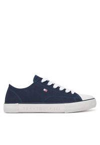 TOMMY HILFIGER - Trampki Tommy Hilfiger. Kolor: niebieski