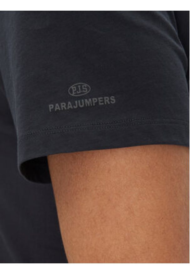 Parajumpers T-Shirt Leland 25SMPMTSGT09 Granatowy Regular Fit. Kolor: niebieski. Materiał: bawełna