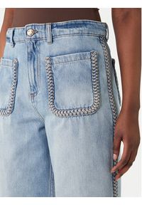 Just Cavalli Jeansy 80PAB5T2 CDWCH Granatowy Straight Fit. Kolor: niebieski #4