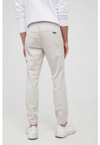 Calvin Klein Jeans Spodnie męskie kolor szary joggery. Kolor: szary. Materiał: tkanina #4