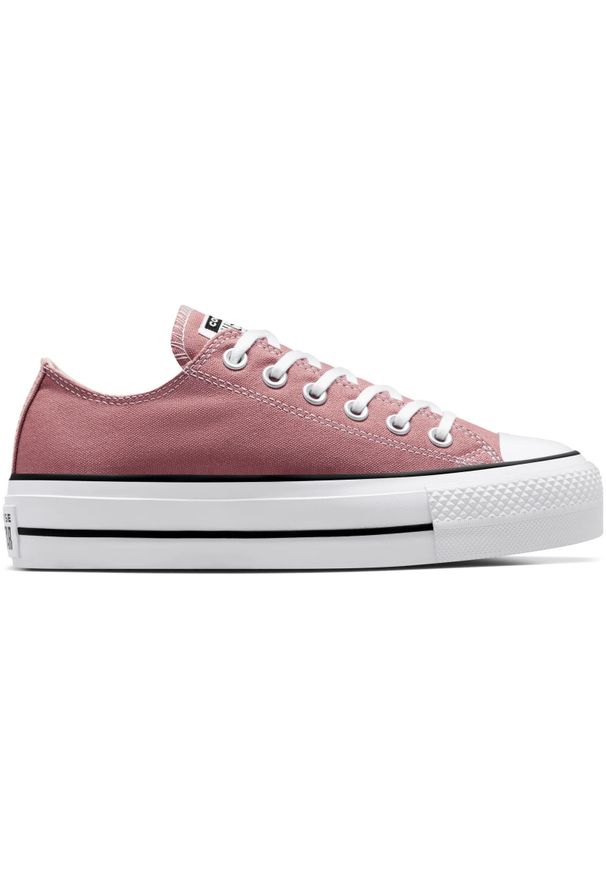 Sneakers Converse Chuck Taylor As Lift. Kolor: fioletowy. Materiał: materiał. Sport: fitness