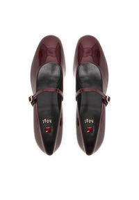 HÖGL Czółenka 0-104215-44000 Bordowy. Kolor: czerwony. Materiał: skóra #5