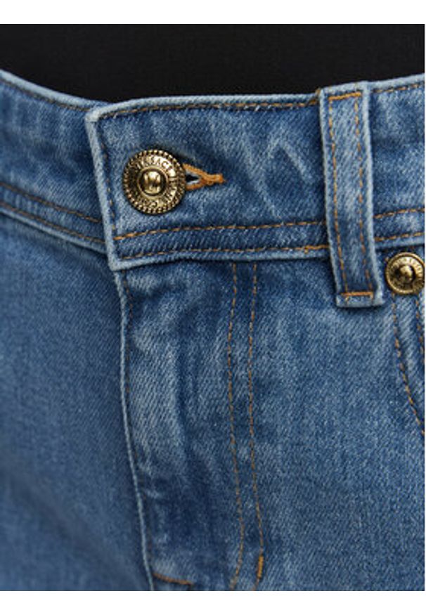 Versace Jeans Jeansy 80HAB58B DW126M43 Niebieski Slim Fit. Kolor: niebieski