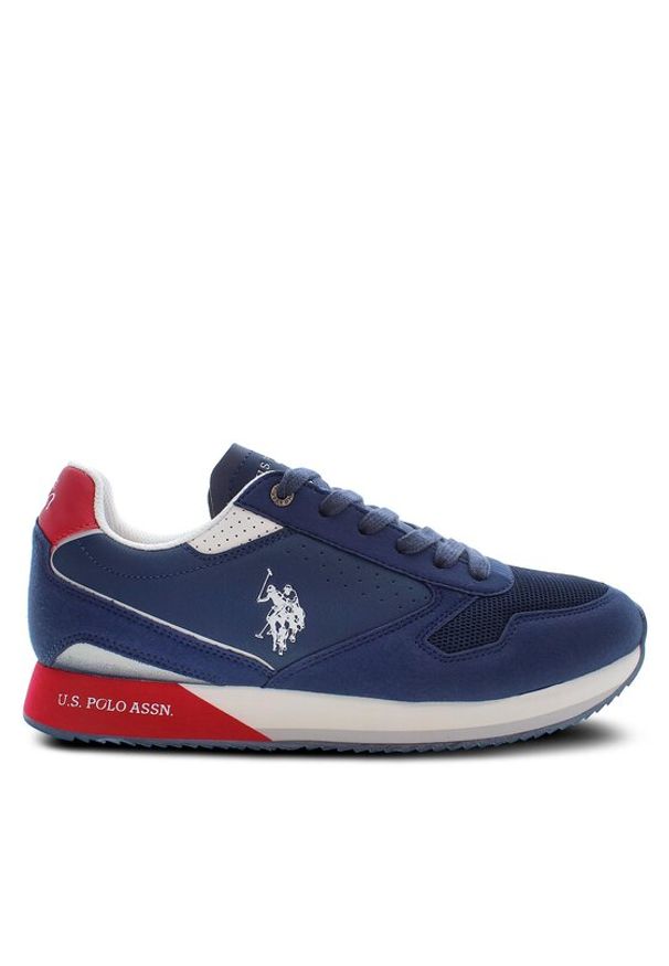 U.S. Polo Assn. Sneakersy Nobil NOBIL003C Niebieski. Kolor: niebieski