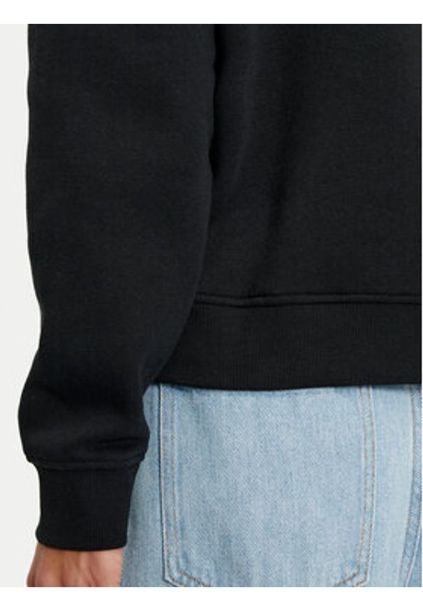 Vero Moda Bluza Maly 10329164 Czarny Oversize. Kolor: czarny. Materiał: bawełna, syntetyk