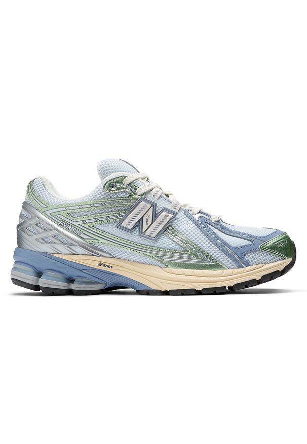 Buty unisex New Balance U1906RNE – niebieskie. Kolor: niebieski. Materiał: guma, syntetyk, materiał. Szerokość cholewki: normalna. Sport: turystyka piesza