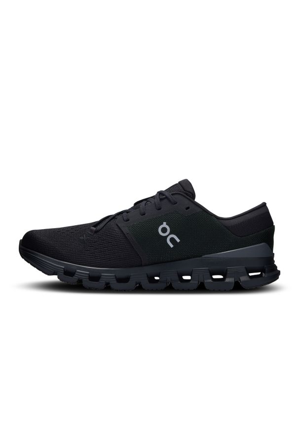 On Cloud X 4 AD M Black | Eclipse Buty treningowe męskie. Okazja: na spotkanie biznesowe, na co dzień. Kolor: czarny. Szerokość cholewki: normalna. Sport: fitness, bieganie