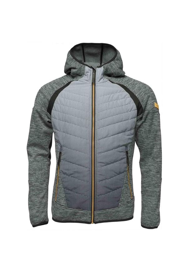 GLENMUIR - Męski sweter sportowy Loap Galdan szary 2XL. Kolor: szary