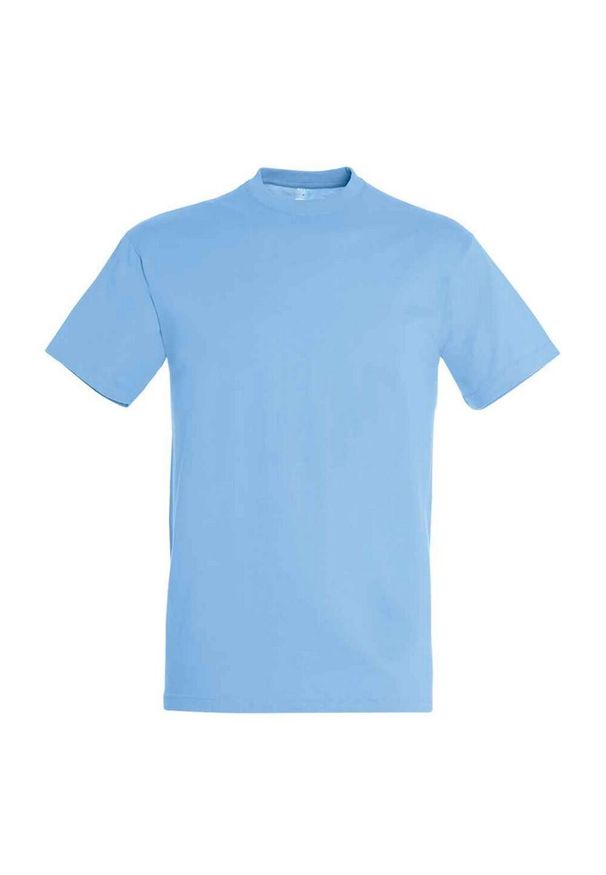 SOL'S - Koszulka Regent Dla Dorosłych Unisex. Kolor: niebieski. Sport: turystyka piesza