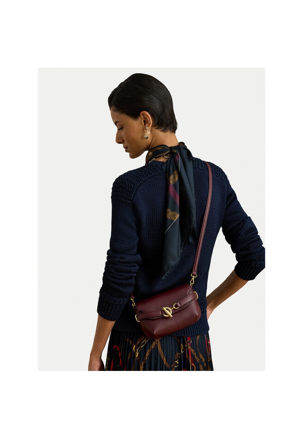 Lauren Ralph Lauren - Torebka LAUREN RALPH LAUREN. Kolor: czerwony
