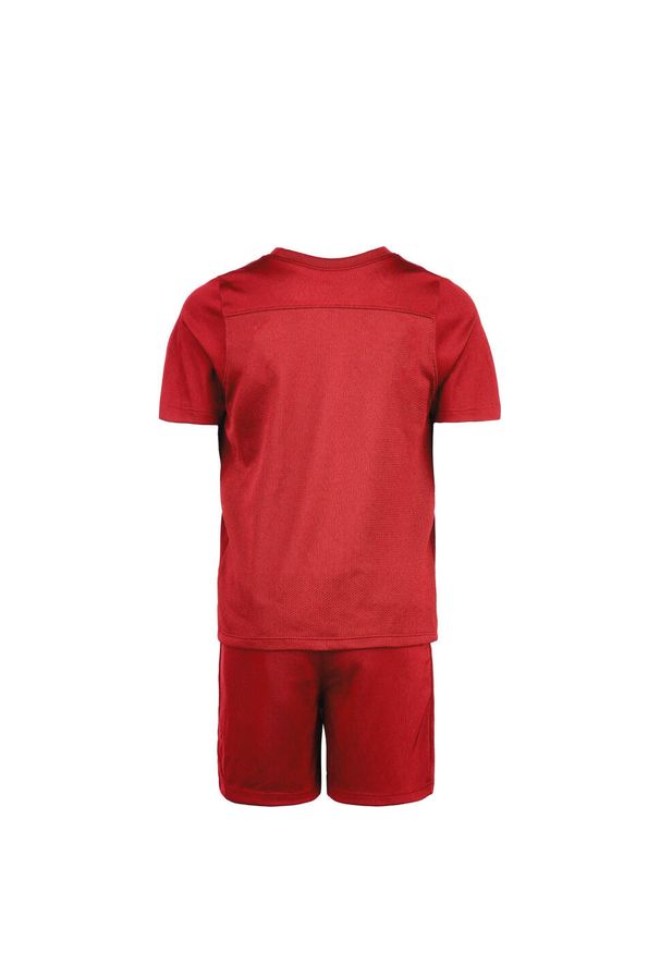 Dres piłkarski chłopięcy Nike JR Dry Park 20. Kolor: czerwony. Materiał: dresówka