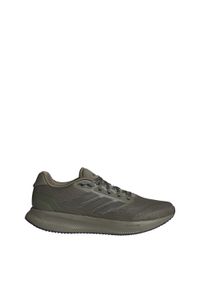 Adidas - Buty Runfalcon 5 Running. Kolor: czarny, zielony, wielokolorowy, beżowy. Sport: bieganie